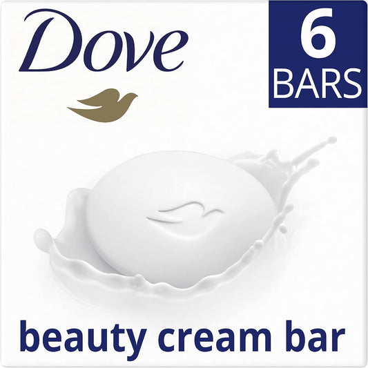 Dove Savon Original Beauty Bar À La Crème Hydratante 6 X 90 G